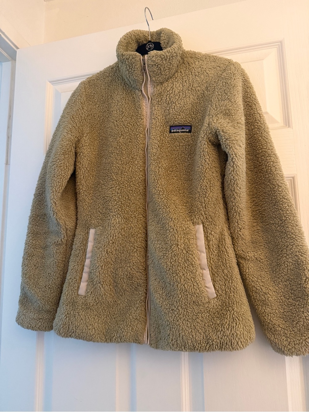 Patagonia Tan Teddy Bear Jacket